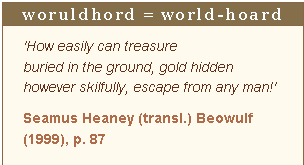 Woruldhord - explanation of term