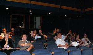 Drwm The delegates begin to settle in their seats in the Drwm