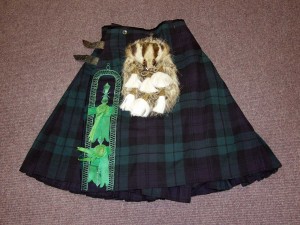 4373 Kilt worn by Thomas N. F. Hourston, image © The Great War Archive, University of Oxford / Ian M Hourston