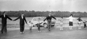Baltic Way. Adults and children holding hands Image of adults and children holding hands