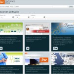 Screenshot of the pilot Jisc Software Hub website